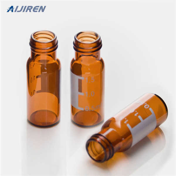 wide mouth teflon HPLC GC sample vials